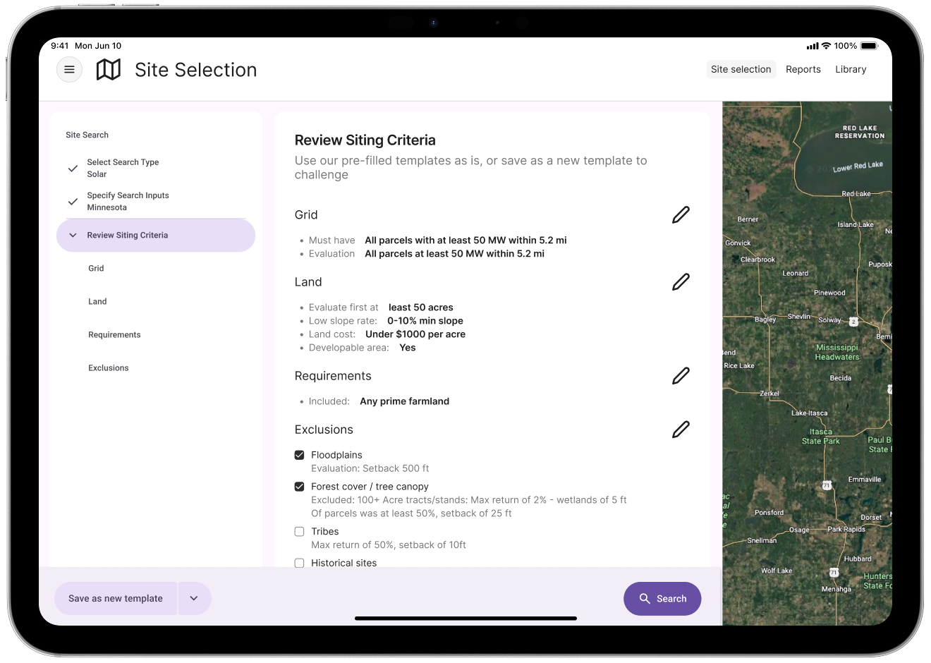 Site Selection: Workflow